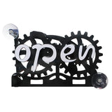 Wooden Double-sided Open/Closed Sign