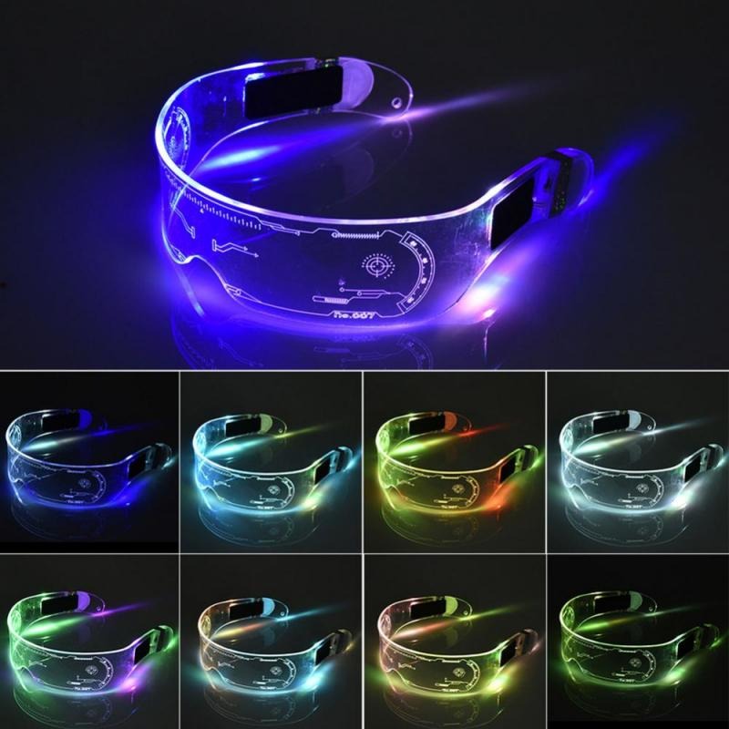 glowing goggles Luminous Goggles/LED Glasses – Home Home Plus