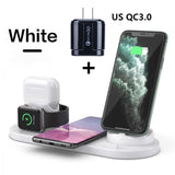 6 in 1 Wireless Charger Station