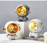 Astronaut Creative Night Light Coins Bank