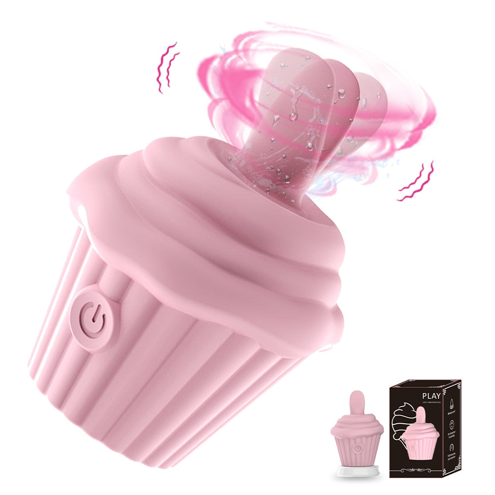 Cupcake Clitoris Massager Vibrator  Home Home Plus