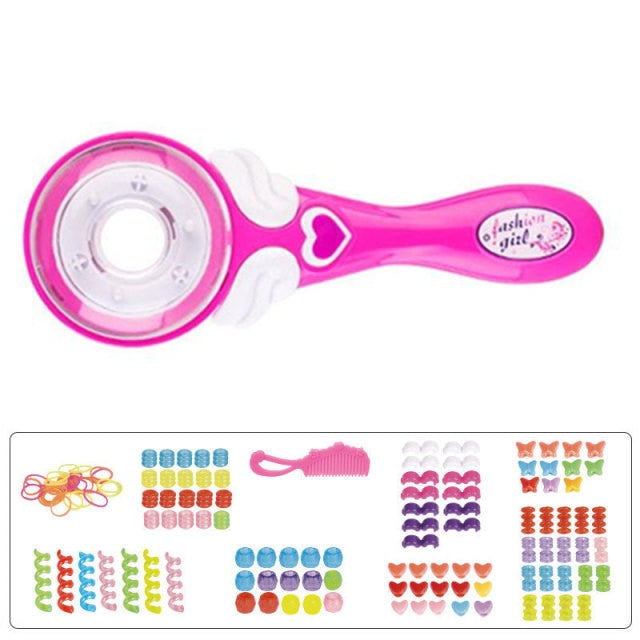 Girls Hair Twister Electric Automatic Editing Machine Toys Hair