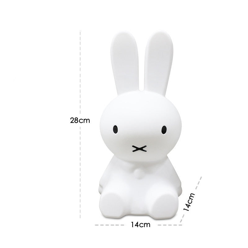 Cute Rabbit LED Night Light Remote Control – Home Home Plus
