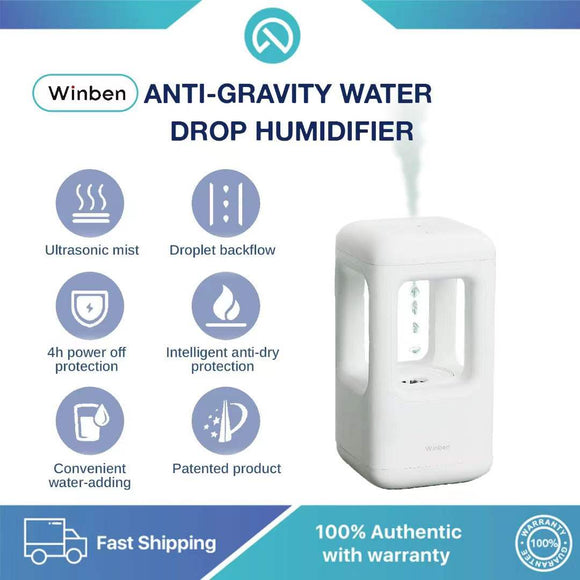 Anti Gravity Water Drop Humidifier