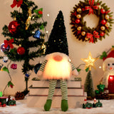 Christmas Doll Elf Gnome with LED Light