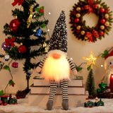 Christmas Doll Elf Gnome with LED Light