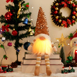 Christmas Doll Elf Gnome with LED Light