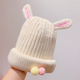 Cute Animal Ear Family Matching Knitted Hat