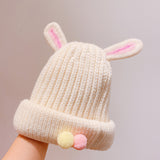 Cute Animal Ear Family Matching Knitted Hat