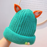 Cute Animal Ear Family Matching Knitted Hat