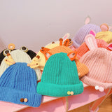 Cute Animal Ear Family Matching Knitted Hat