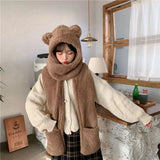 Cute Bear Winter Cap Hat