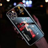 Glowing Light Cell Phone Case Music Control Luminous Cover