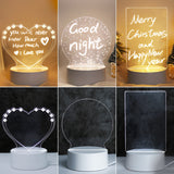 Note Board Creative USB Led Night Light