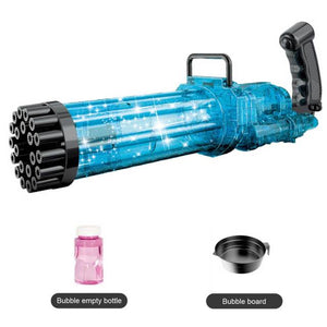 Automatic Gatling Bubble Gun Toys