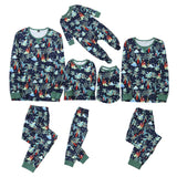 Green Dinosaur Family Christmas Pajama Sets