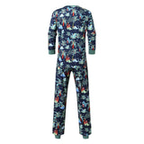 Green Dinosaur Family Christmas Pajama Sets