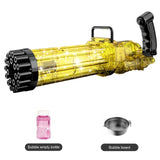 Automatic Gatling Bubble Gun Toys