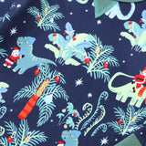 Green Dinosaur Family Christmas Pajama Sets