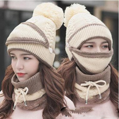 Winter Hat and Scarf Sets For Women – Home Home Plus