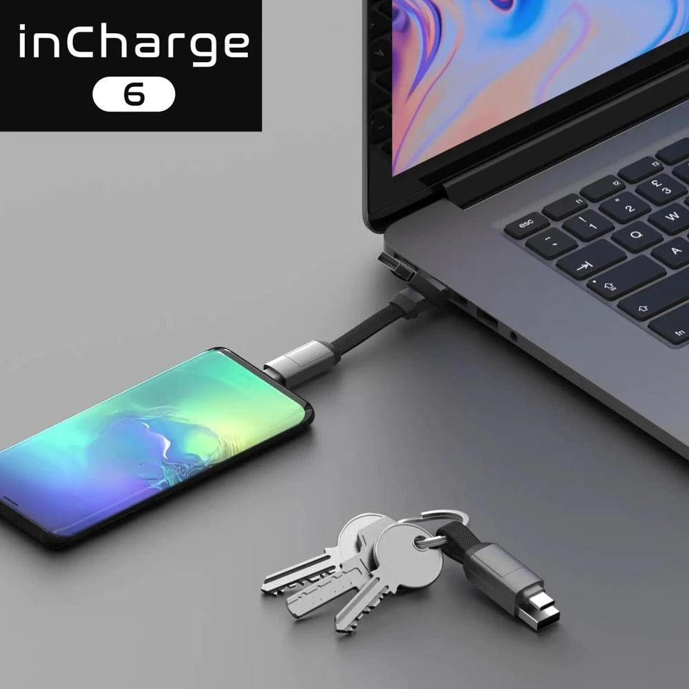 6 in 1 Magnetic Keyring Cable Adapter – Home Home Plus