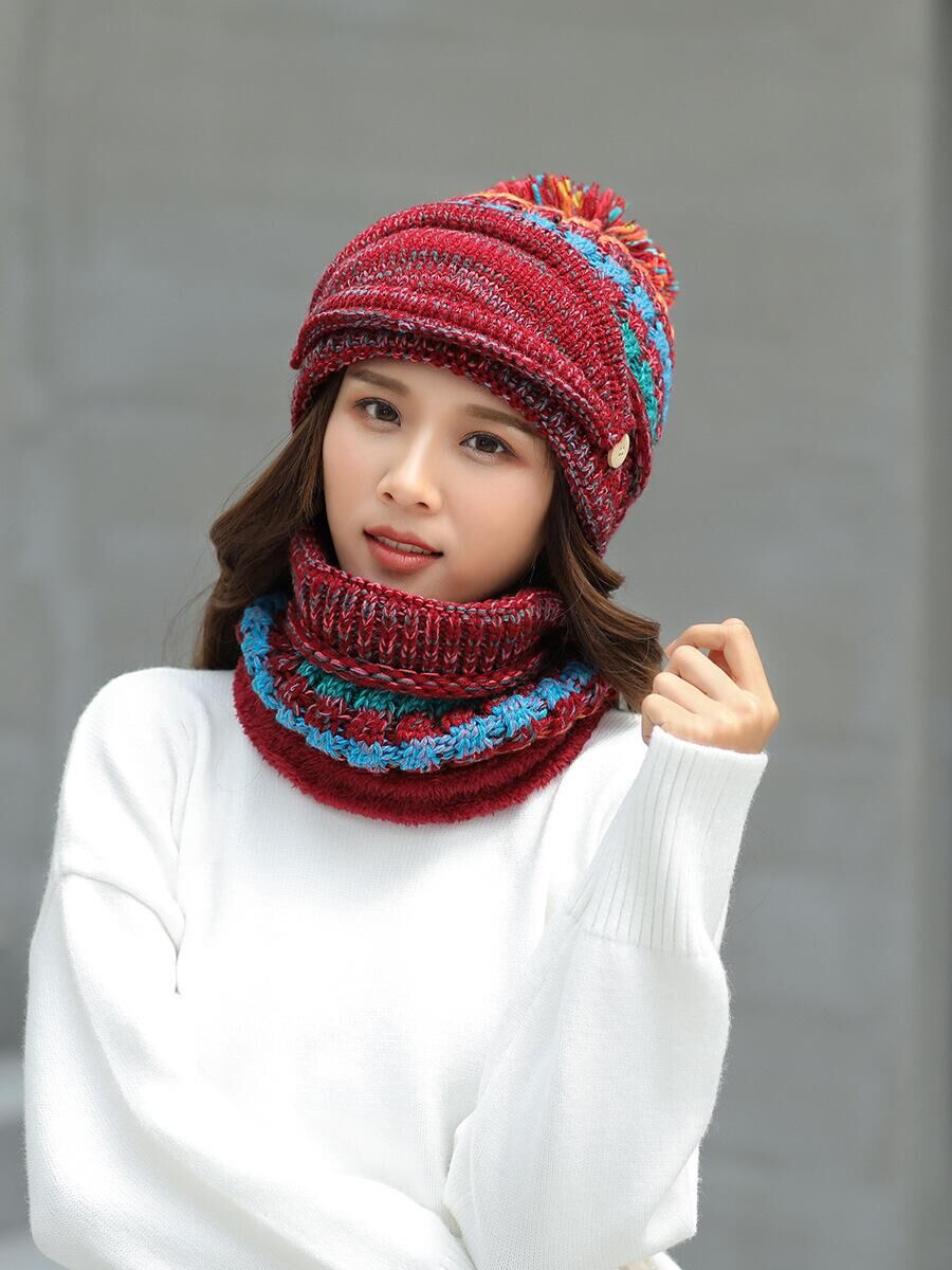 Winter Hat and Scarf Sets For Women – Home Home Plus