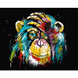 DIY Animal Painting By Numbers