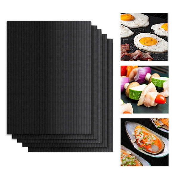 5PCs Non-stick BBQ Grill Mat