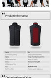 USB Infrared Heating Vest