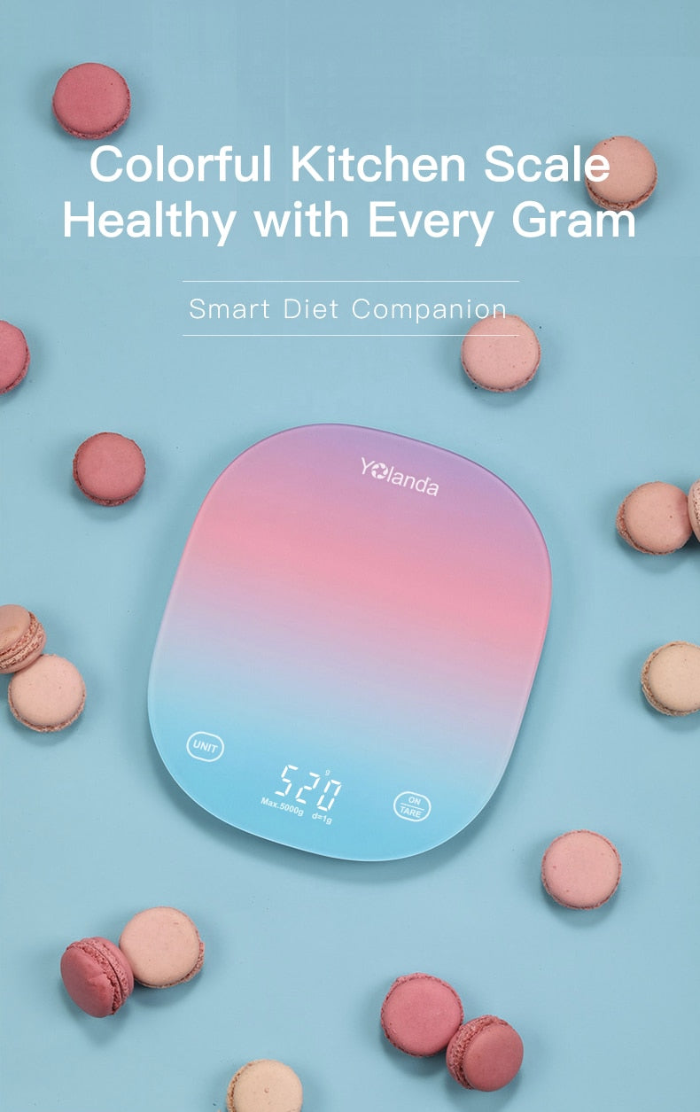 App-Connected Kitchen Scales : Smart Nutrition Food Scale