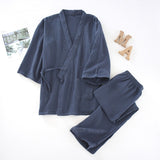 Japanese Style Cotton Sleepwear Men and Women