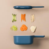 Multi-functional Manual Fruit Vegetable Cutter Bowl