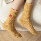 Winter Warm Coral Fleece Long Socks