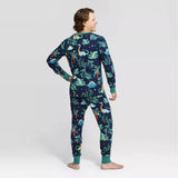 Green Dinosaur Family Christmas Pajama Sets