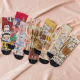 3D Cartoon Series Socks