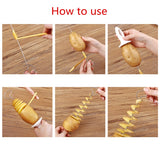 Potato Spiral Cutter