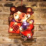 Chinese New Year Window Decoration Lamp