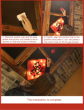 Chinese New Year Window Decoration Lamp