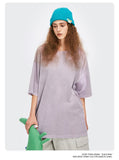 Heat Discoloration Unisex Oversized T-Shirts