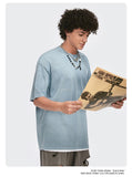 Heat Discoloration Unisex Oversized T-Shirts