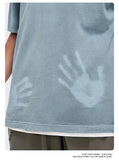 Heat Discoloration Unisex Oversized T-Shirts
