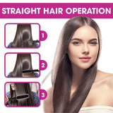 Hair Straightener Curling Brush