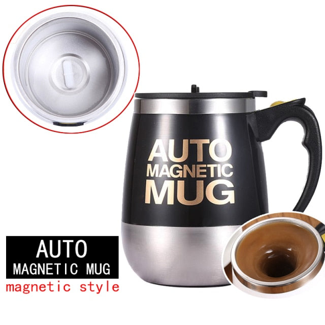 380ML Automatic Magnetic Self Stirring Auto Mixer Coffee Cup Mixer