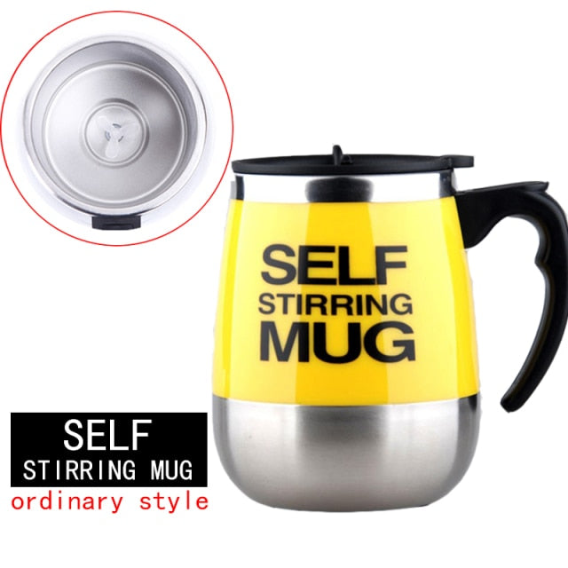 Smart Self-Stirring Mug - Battery Powered Stainless Steel Mixing Cup f –  AMR Brands