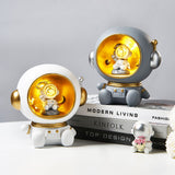 Astronaut Creative Night Light Coins Bank