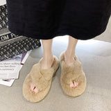 Indoor Women Fur Slippers