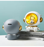 Astronaut Creative Night Light Coins Bank