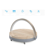 Wood Wireless Chargers LED LAMP Bluetooth Speaker