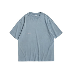 Heat Discoloration Unisex Oversized T-Shirts