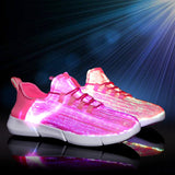 LED Lighting Shoes USB Recharge Glowing Sneakers